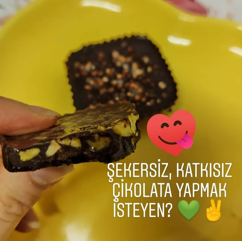 ÇİKOLATADAN VAZGEÇEMEYENLERE